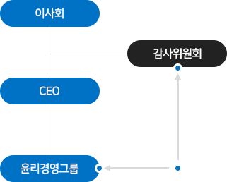 이사회, CEO, 윤리경영그룹 - 감사위원회